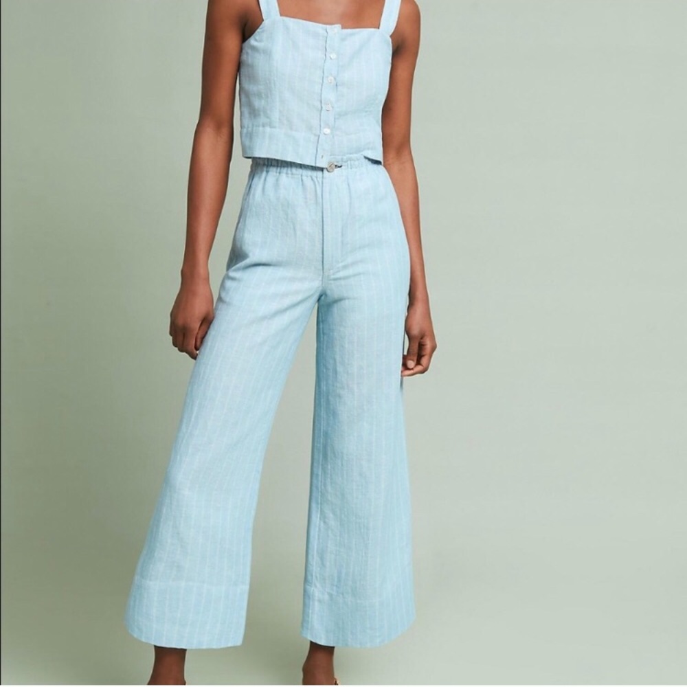 Mcguire Wide Leg Crop Pant